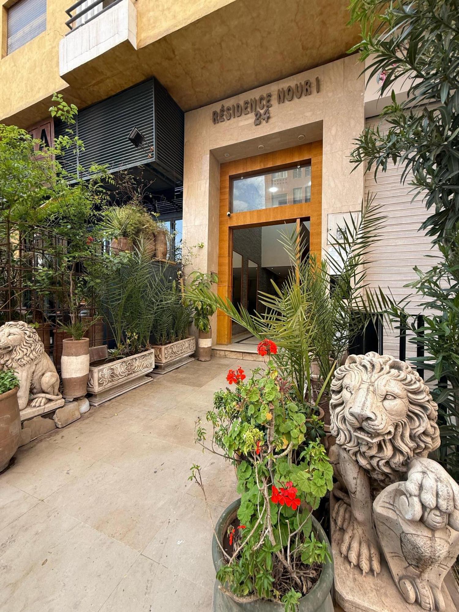 Appartement Nour Gueliz Marrakech Marrakesh Eksteriør bilde